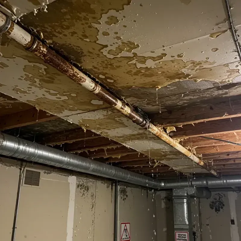 Ceiling Water Damage Repair in Van Buren County, TN