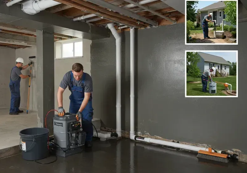 Basement Waterproofing and Flood Prevention process in Van Buren County, TN